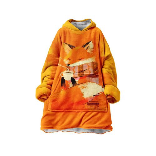 "Cozy Autumn Fox "Knuffeltrui Huggie