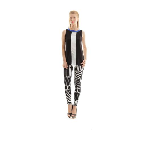 Mouwloze Block Colour Top