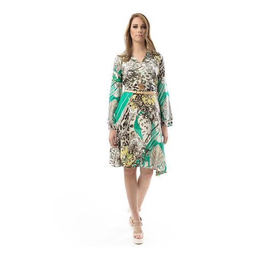 Faux Wrap Stijl Jurk