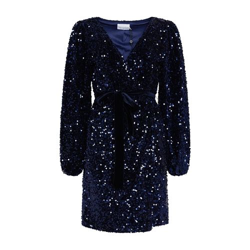 Teagan Wickelkleid in Blau