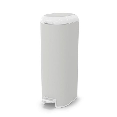Angelcare Windeleimer Diaper Genie, Hellgrau, Metall, Kunststoff, 23x68.6x32.8 cm, mit Nachfüllkassette, Pflegen, Wickeln, Windeleimer