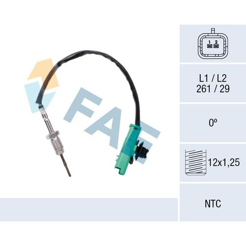 FAE Sensor, Abgastemperatur 68647 für DS