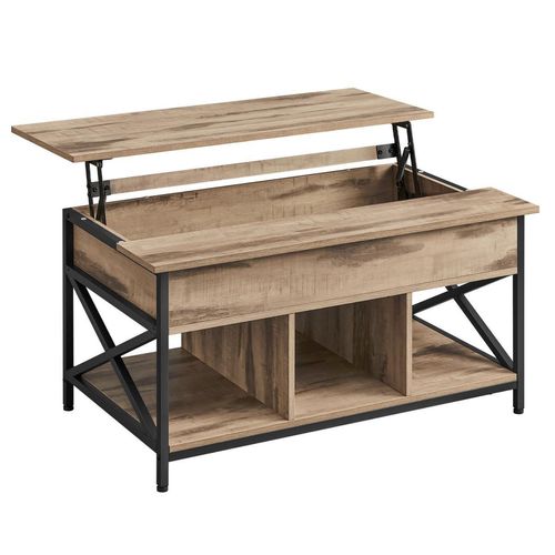 COUCHTISCH mit aufklappbarer Platte B100 cm