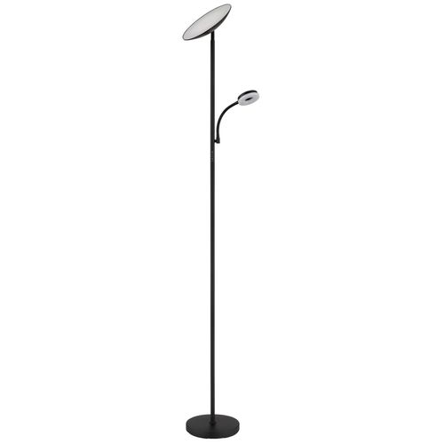 LED-Deckenfluter Schwarz/Weiß max. 20 Watt