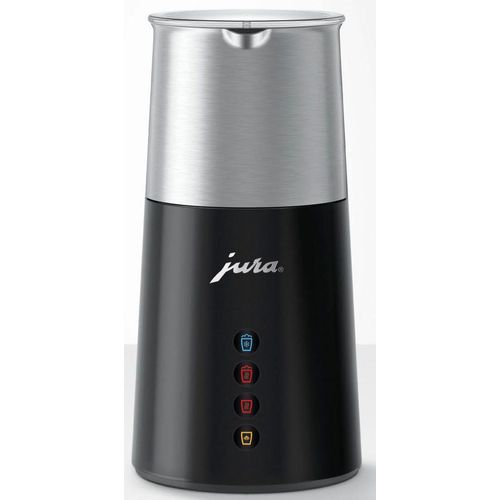 JURA Milchaufschäumer "24331 Hot & Cold", edelstahl, schwarz, B:11,5cm H:22,5cm T:11,5cm, Milchaufschäumer