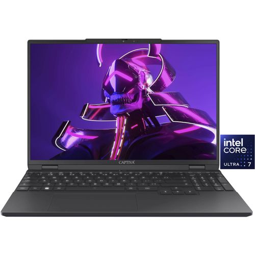CAPTIVA Business-Notebook "Business/Office I10-1456GE", schwarz, 32 GB RAM 1.000 GB SSD, Ultra 7, Microsoft Windows 11 Pro (64 Bit), Notebooks