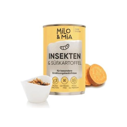 Milo & Mia Insekten & Süßkartoffel 6x400 g