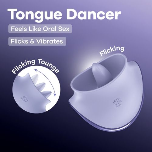 Satisfyer Tongue Dancer, 9,5 cm