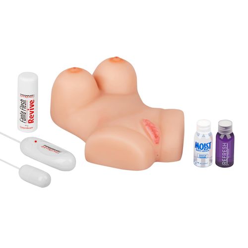Double-D Masturbator, 27 cm