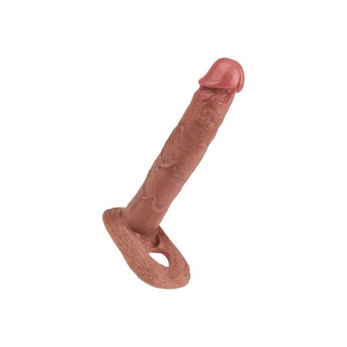 Naturgetreue Penishülle aus Silikon, 20 cm