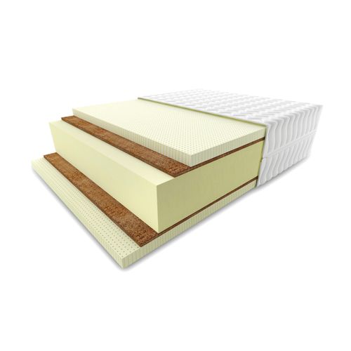 MR GROUP Matratze RIVA 120x200cm Schaummatratze Höhe ca. 30 cm H3-H4 Antiallergisch Antimykotisch Abnehmbarer Bezug für alle Betten Lyocell