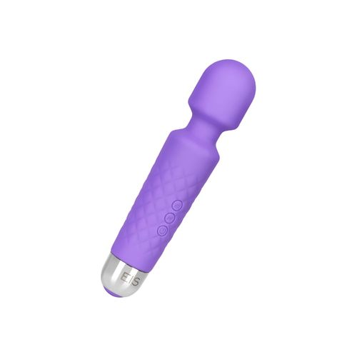 Aufladbarer Silikon Massager, 20 cm