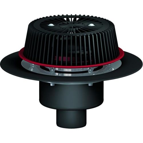Dallmer Notablauf SuperDrain 62 mit Schraubflansch DN70