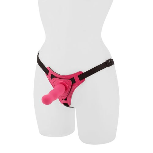 Strap-On mit Schraub gewinde aus Silikon, 12,7 cm