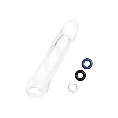 1" See-Thru Penis Extender, 17,5 cm