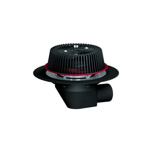 Dallmer Notablauf SuperDrain 64 mit Schraubflansch DN70