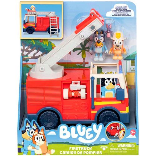 Spielzeug-Feuerwehr MOOSE "Bluey", bunt, Spielzeugfahrzeuge, Kinder, Spielzeug-Feuerwehr