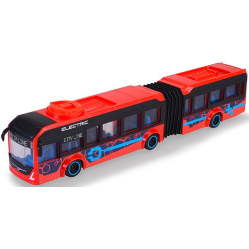 Spielzeug-Bus DICKIE TOYS "Volvo City Bus", rot, Spielzeugfahrzeuge, Kinder, Kunststoff, Spielzeug-Bus
