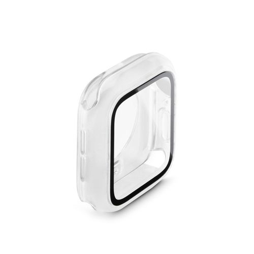 HAMA Smartwatch-Hülle "Schutzhülle für Apple Watch 4, Apple Watch 5 und Apple Watch 6 und", transparent, Hüllen, Apple Watch SE 1. Gen. und SE 2. Gen., 44 mm, Transparent, langlebig, Smartwatch-Hülle