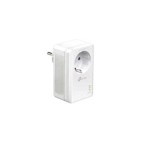 TP-LINK Netzwerk-Adapter "AV1000-Gigabit-Powerline-Adapter KIT mit Steckdose", weiß, B:13,7cm H:10cm T:19cm, Adapter, Netzwerk-Adapter