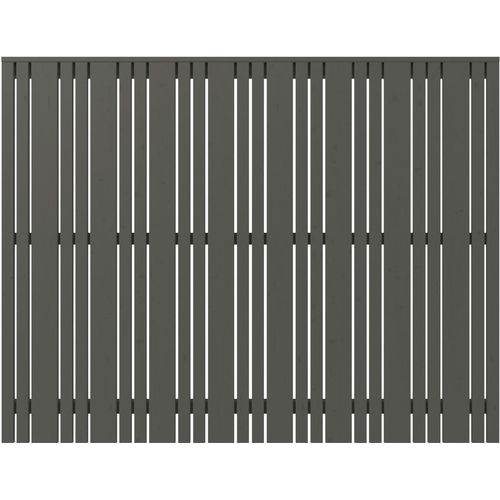 Plus Zaun Tangent 180 x 140 cm umbragrau fungizidbehandelt