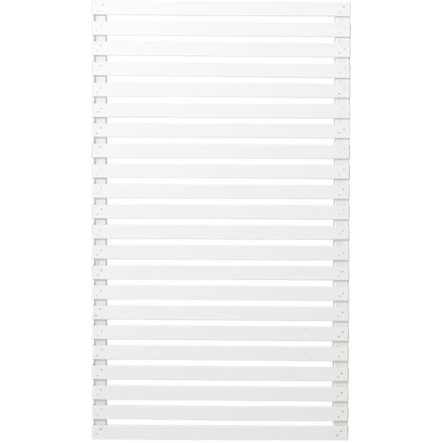Zaun Teilelement PLUS Tokyo 83 x 140 cm weiß