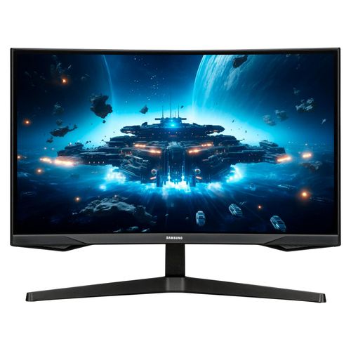 Samsung Odyssey G55C Curved Gaming Monitor, 27 Zoll WQHD 165Hz