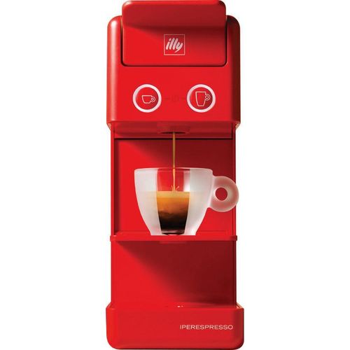 Illy Y3.3, Pad-Kaffeemaschine, 0,75 l, Kaffeekapsel, 1250 W, Rot