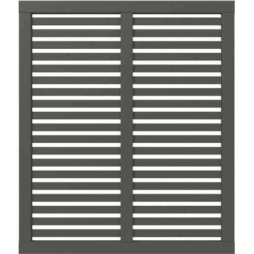Plus Zaun Harmoni 120 x 140 cm umbragrau fungizidbehandelt