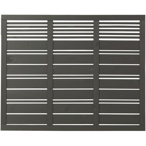 Plus Zaun Silence 176 x 140 cm umbragrau fungizidbehandelt