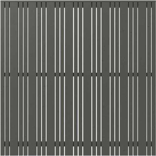 Plus Zaun Tangent 180 x 180 cm umbragrau fungizidbehandelt