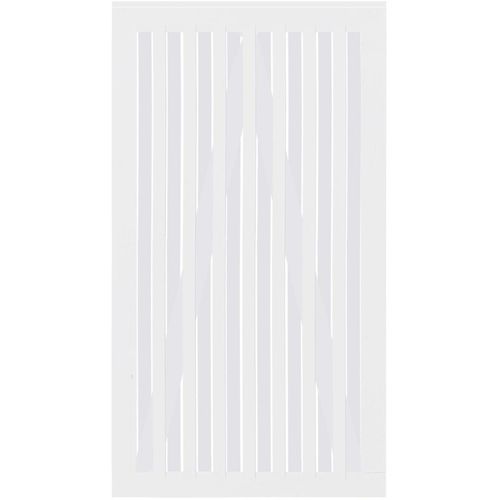 Plus Tor Nagano 100 x 180 cm RAL 9010 Weiß
