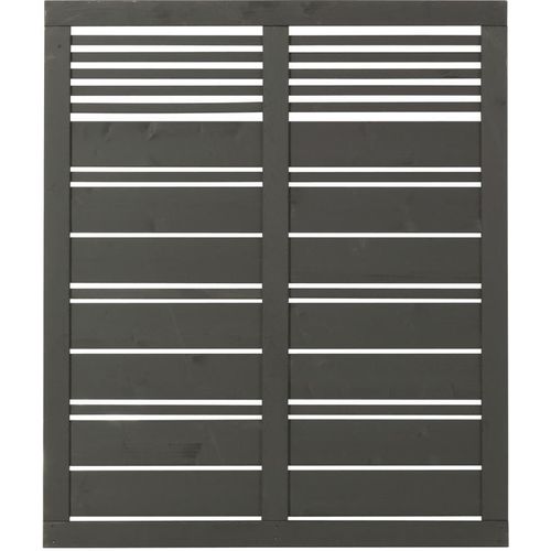 Plus Zaun Silence 120 x 140 cm umbragrau fungizidbehandelt