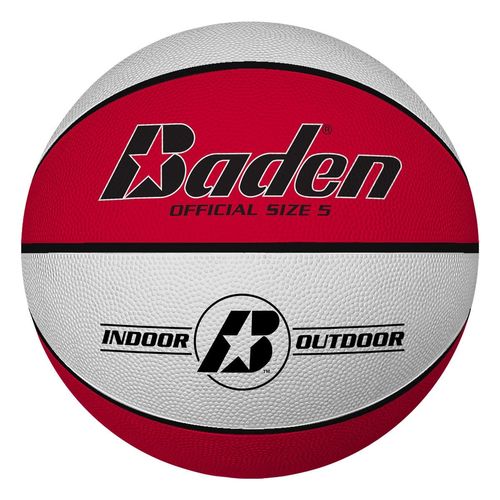 Basketball KEMPA "Basketball Baden Basic" Gr. 5, rot (rot, weiß), Bälle, Herren, 5