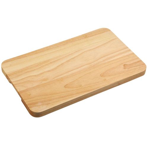 Schneidebrett KESPER "Servierbrett. Rubberwood, FSC", braun (natur), B:45cm H:2,5cm L:27cm, Hartholz, Schneidebretter, messerschonend