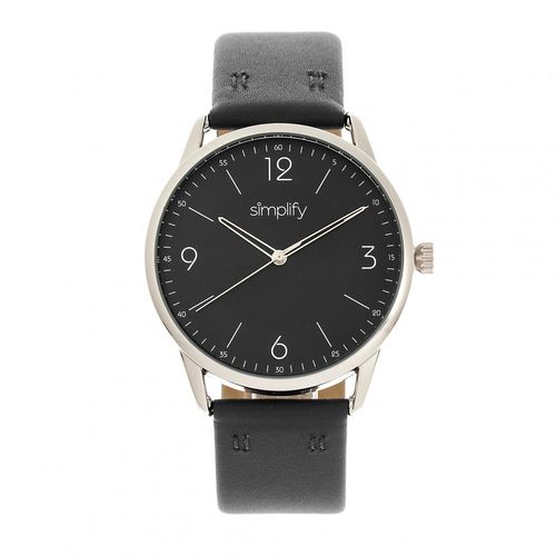 Vereenvoudig het 6300 horloge met leren band