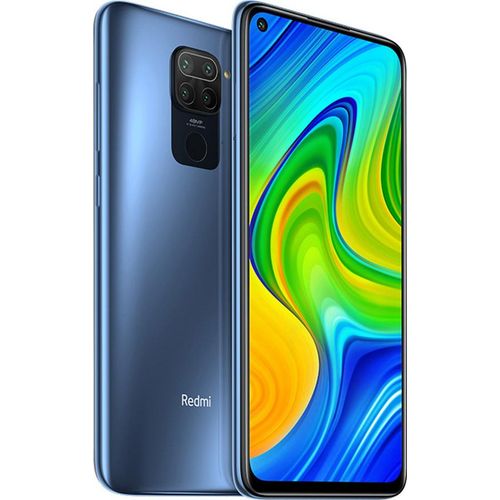 Xiaomi Redmi Note 9 128GB Midnight Grey Handy 6,53" Dual 4G Smartphone