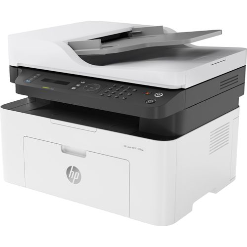 HP Laser MFP 137fnw, Laser, Monodruck, 1200 x 1200 DPI, A4, Direktdruck, Grau, Weiß