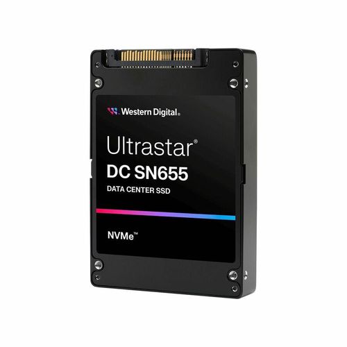 WD Ultrastar DC SN655 - SSD - Datencenter - 15.36 TB - intern - 2.5" (6.4 cm) - U.3 PCIe 4.0 (NVMe)