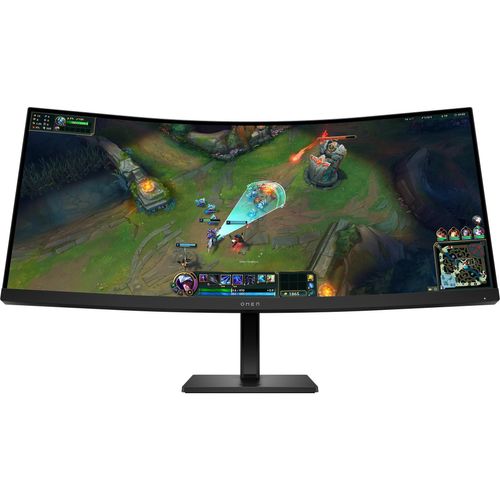 HP OMEN LCD 34c G2 curved VA 34 86,4 cm WQHD 3440x1440 1ms 185 Hz 400 nits2xHDMIDPVESA, 86,4 cm (34"), 3440 x 1440 Pixel, Wide Quad HD, LCD, 1 ms, Schwarz