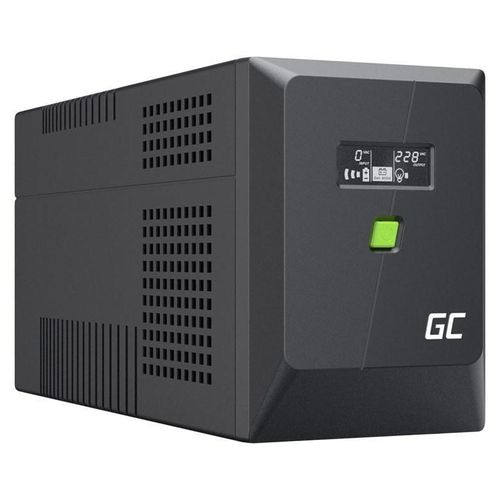 Green Cell , Line-Interaktiv, 2 kVA, 1200 W, Pseudo sine, 220 V, 240 V