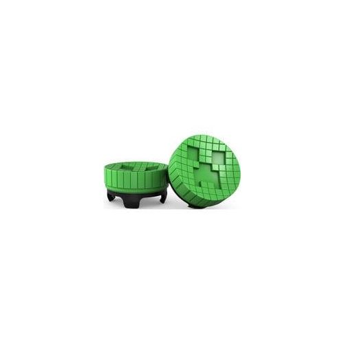 KontrolFreek Minecraft Performance Thumbsticks - Creeper Edition, Analog-Stick grün/schwarz, 2 Stück, für Playstation 5/4 Controller