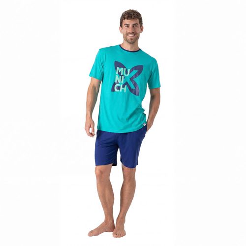 Heren Zomer Korte Pyjama's MU9