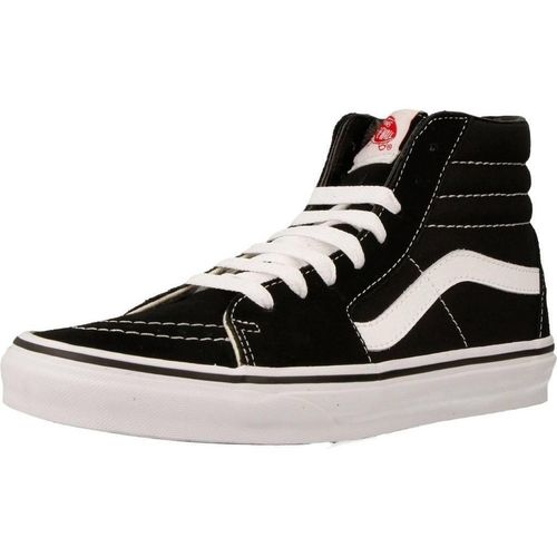 Vans SK8-Hi Black / White - Herren & Damen - Turnschuhe - VN000D5IB8C | Vor 23:30 Uhr bestellt? Morgen verschickt! | er Versand ab 100! vans sk8 hi, vans sk8, vans sk8 hi schwarz, vans old skool high, vans high, vans skate hi, vans skate, vans hi, vans sk8 hi schwarz, vans sk8 hi ladies