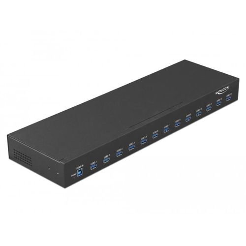 19" Industrie Hub 13 x USB 3.1 Gen 1 Typ-A