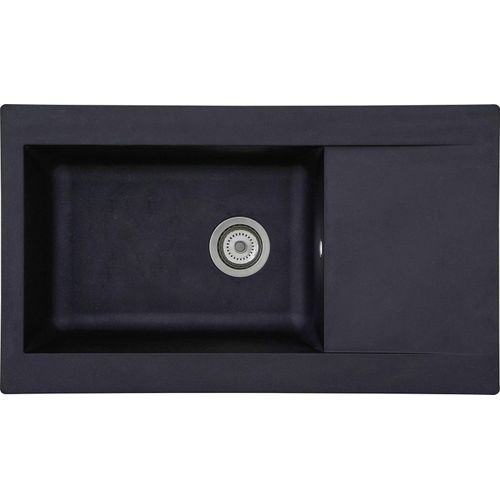 respekta Mineralite Einbauspüle 1 Becken Denver 86 x 50 cm