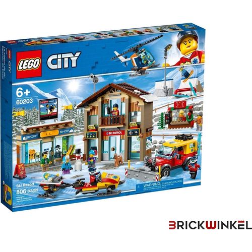 LEGO® City City Ski Resort, 60203