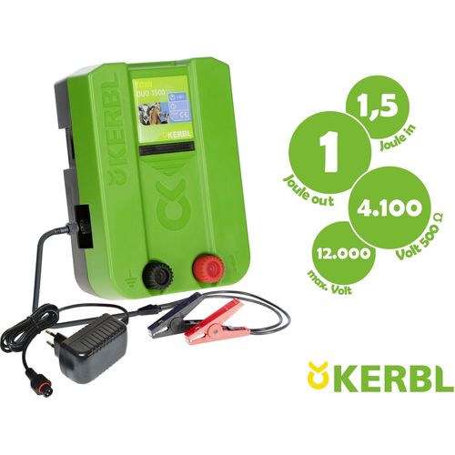 KERBL TITAN DUO 1500 12/230V Weidezaungerät, 1,5/1 Joule