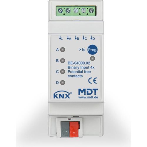 MDT KNX Binäreingang 4fach pot.frei REG, 1 Stk.
