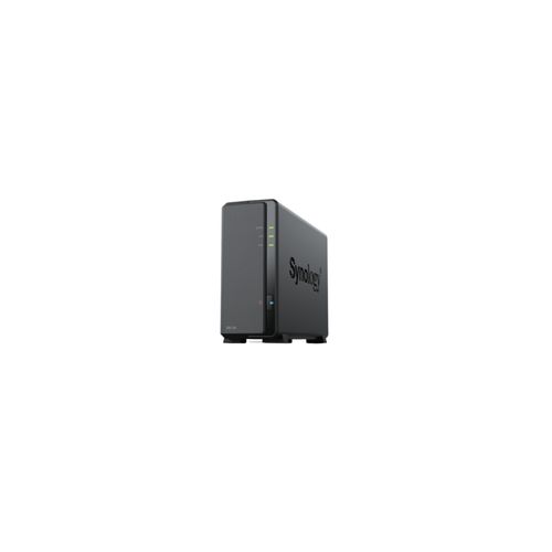 SYNOLOGY NAS-Server "DS124", schwarz, B:32,5cm H:9,1cm T:21,1cm, NAS-Server, NAS-Server